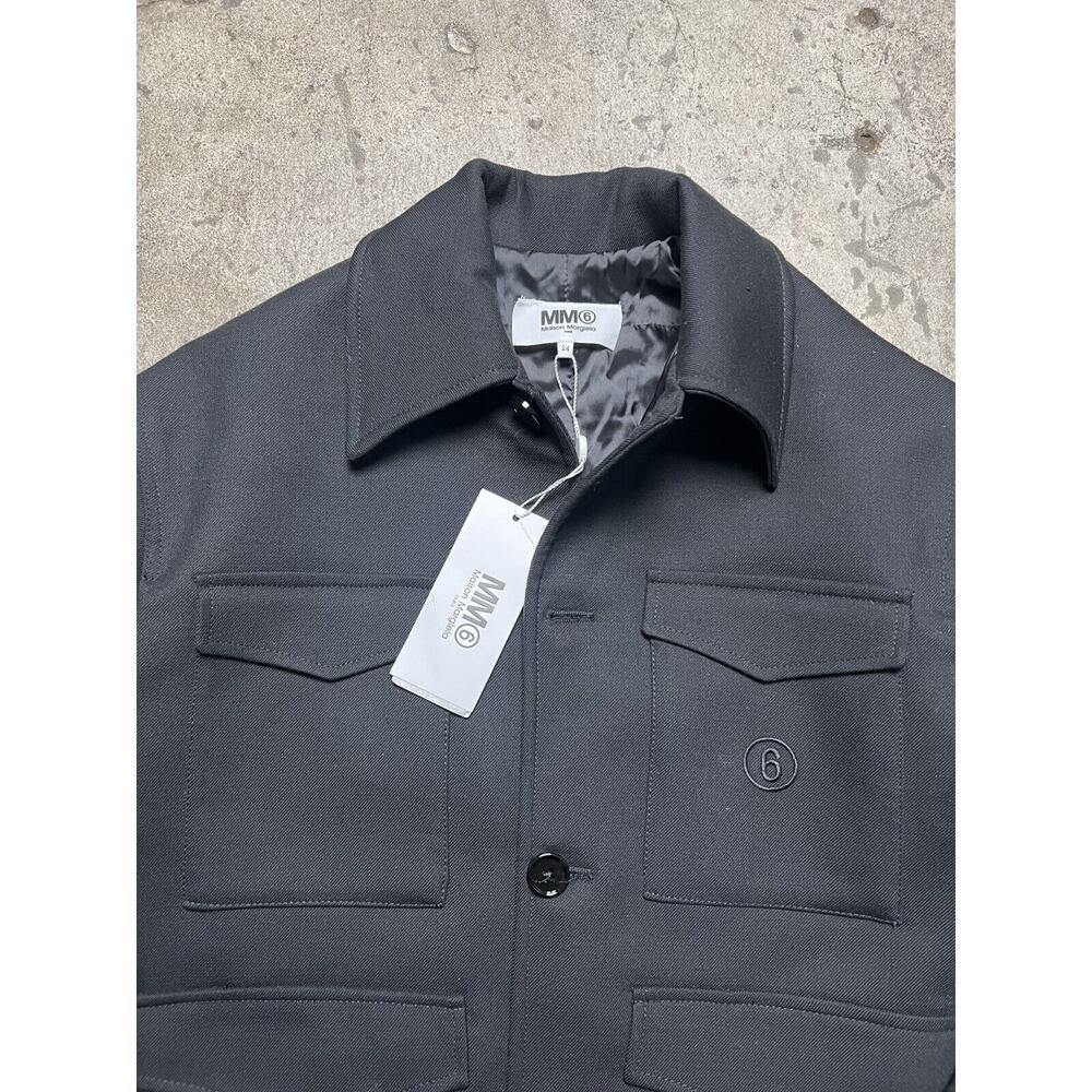 MAISON MARGIELA MM6‎ KIDS Teen Unisex Chore Coat Jacket Wool 14A €320 MSRP NWT - Picture 8 of 13
